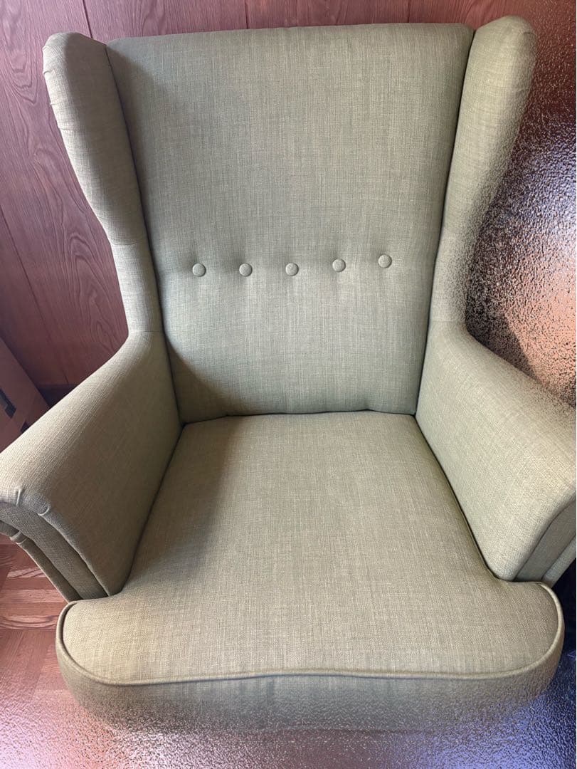 廃盤】IKEA STRANDMON ストランドモン 1人掛けソファ - メルカリ