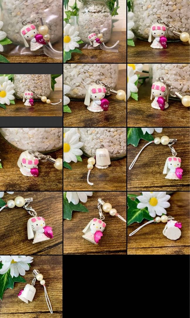 激レア】ご当地キティ 根付 ファスナーマスコット ストラップ 8個