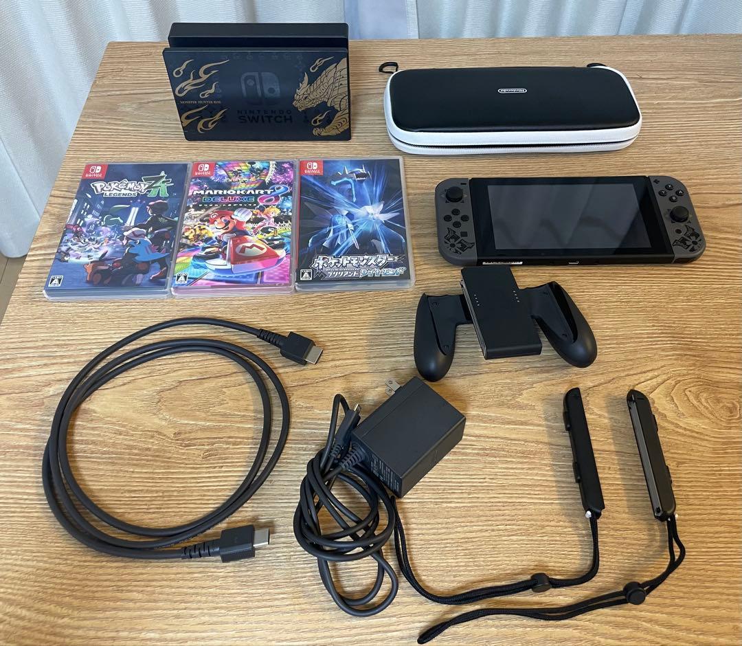 Nintendo Switch 本体 + ゲームソフト3本セット Nintendo Switch 【返品交換不可】任天堂Switch2 Pokemon LEGENDS Z-A