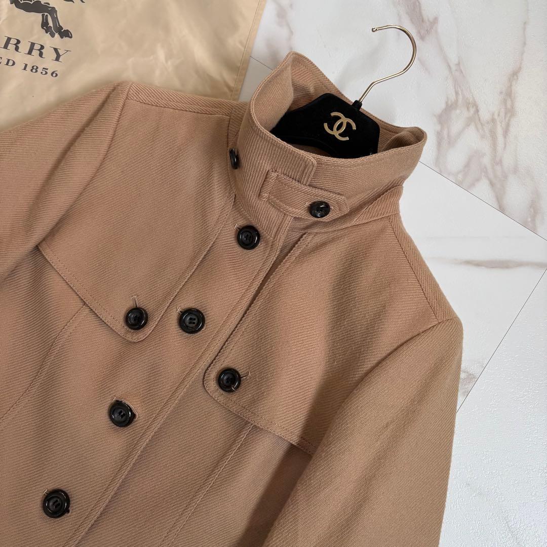 大きいサイズ3L◇バーバリーロンドン シングル ピーコート シャドー