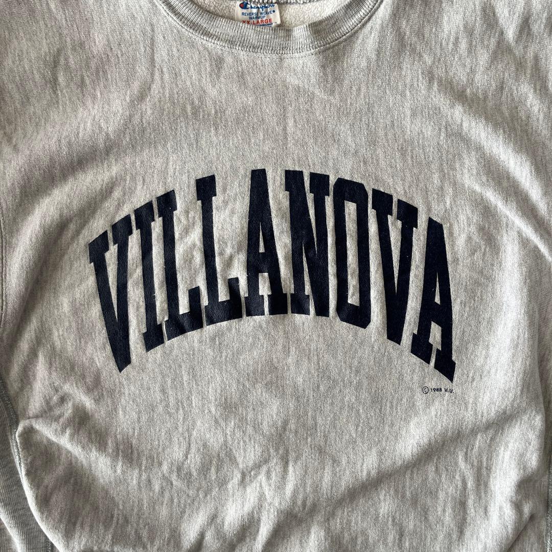 80s Champion リバースウィーブ \"Villanova\" スウェット
