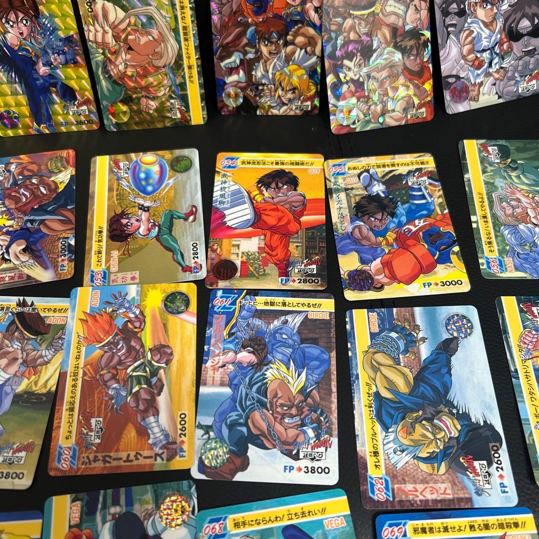 ストリートファイターZERO part2 全42種 カードダス - メルカリ