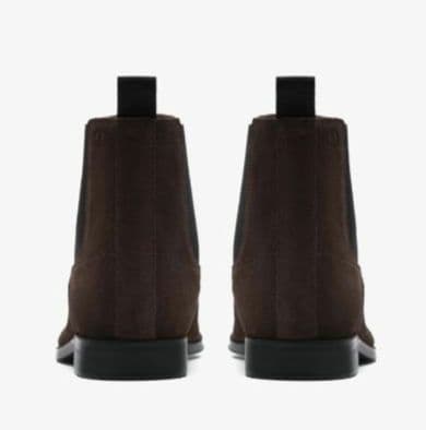 ◆新品◆【Clarks】サイドゴアブーツ Dark Brown 25.5cm