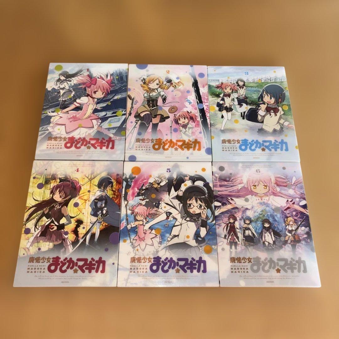 初回限定・状態良好】魔法少女まどか☆マギカ Blu-ray 全6巻 特典付