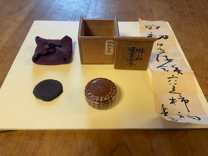 南京香合 中国 明 時代 南京香合 中国 明 時代