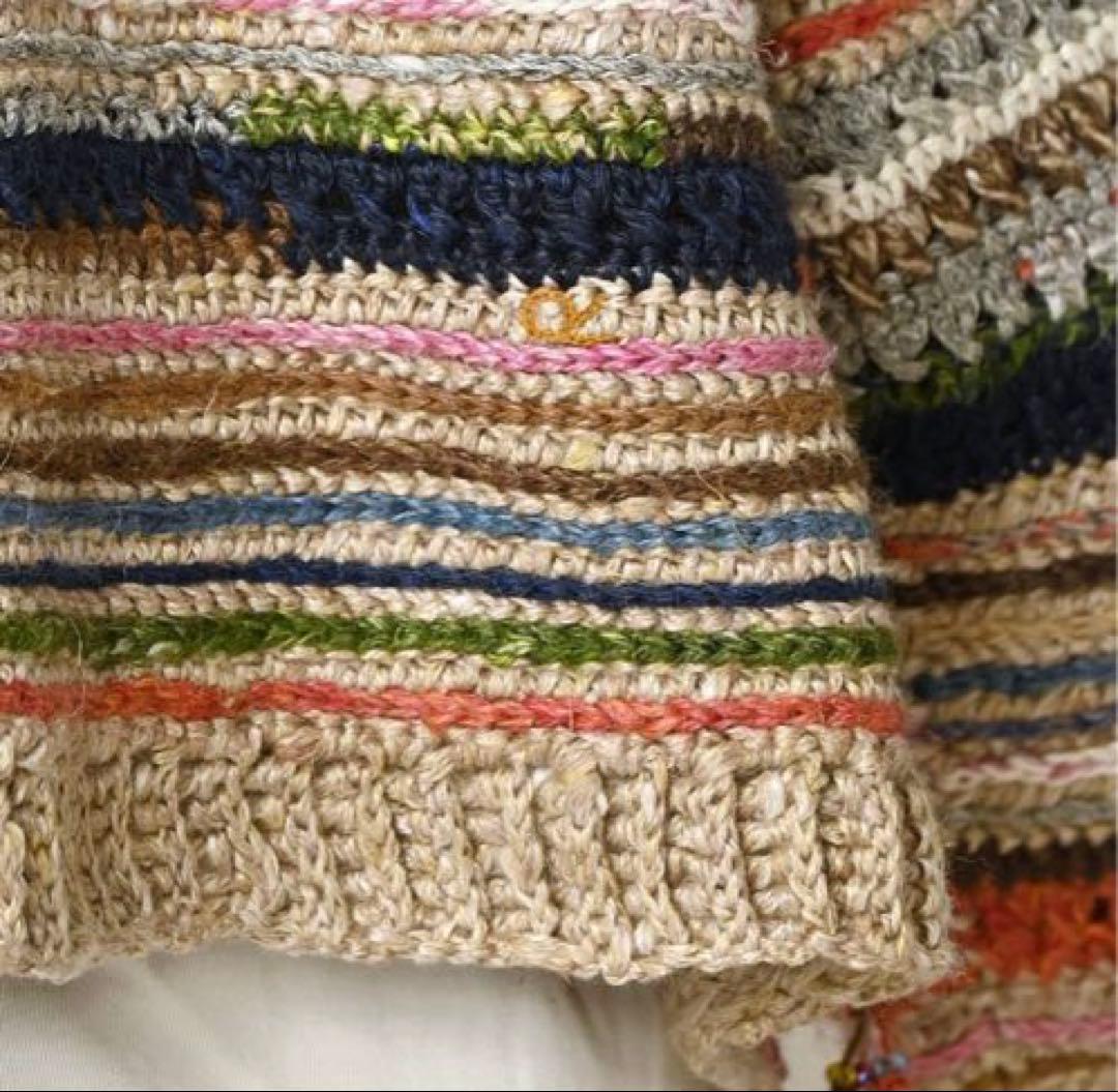 45R 2026春 ラグ編みリネンのボレロ - メルカリ