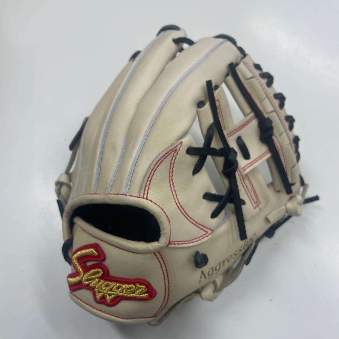 希少　限定久保田スラッガー　少年軟式軟式グラブJ6 型 久保田スラッガー少年軟式グラブ（J6) - 野球用品 セカンドベース