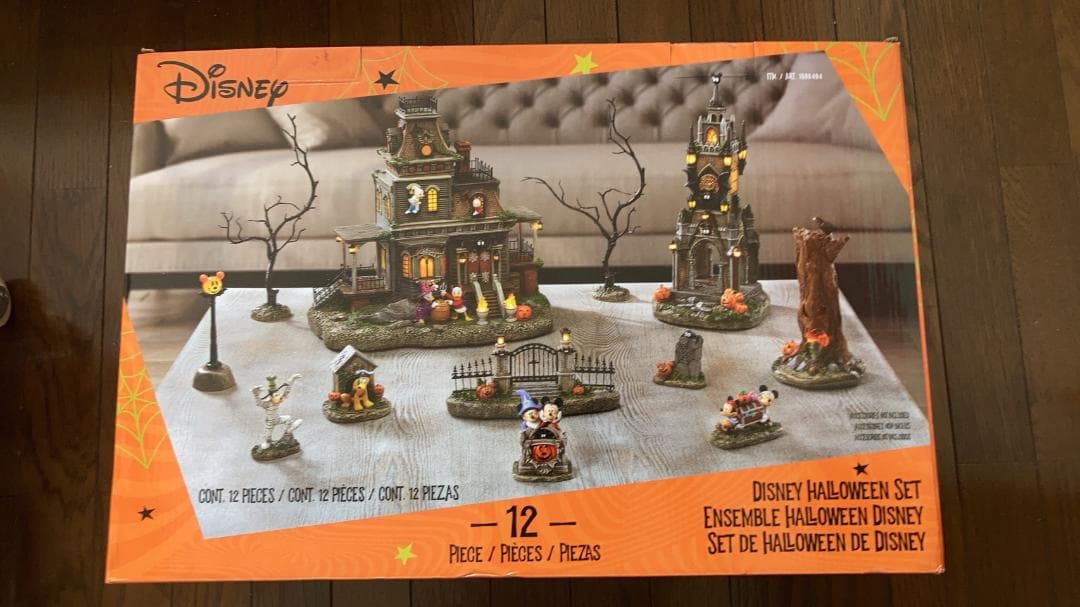 ディズニー ハロウィン ビレッジ 12ピース Disney Halloween Disney Halloween Haunted HouseVillage Set 12 Piece - Costco