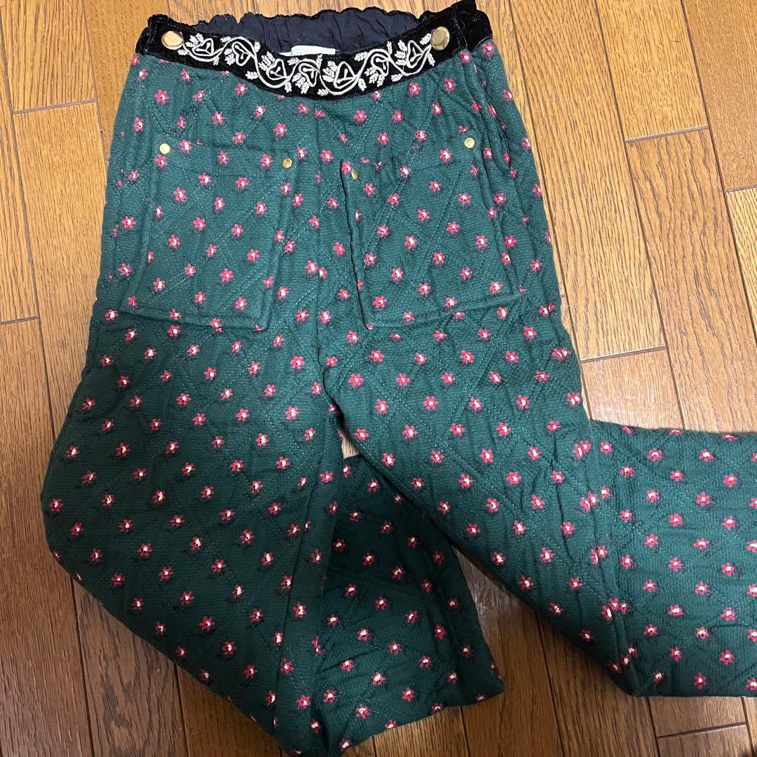 bonjour diary QUILTED PANTS キルティングパンツ 6Y