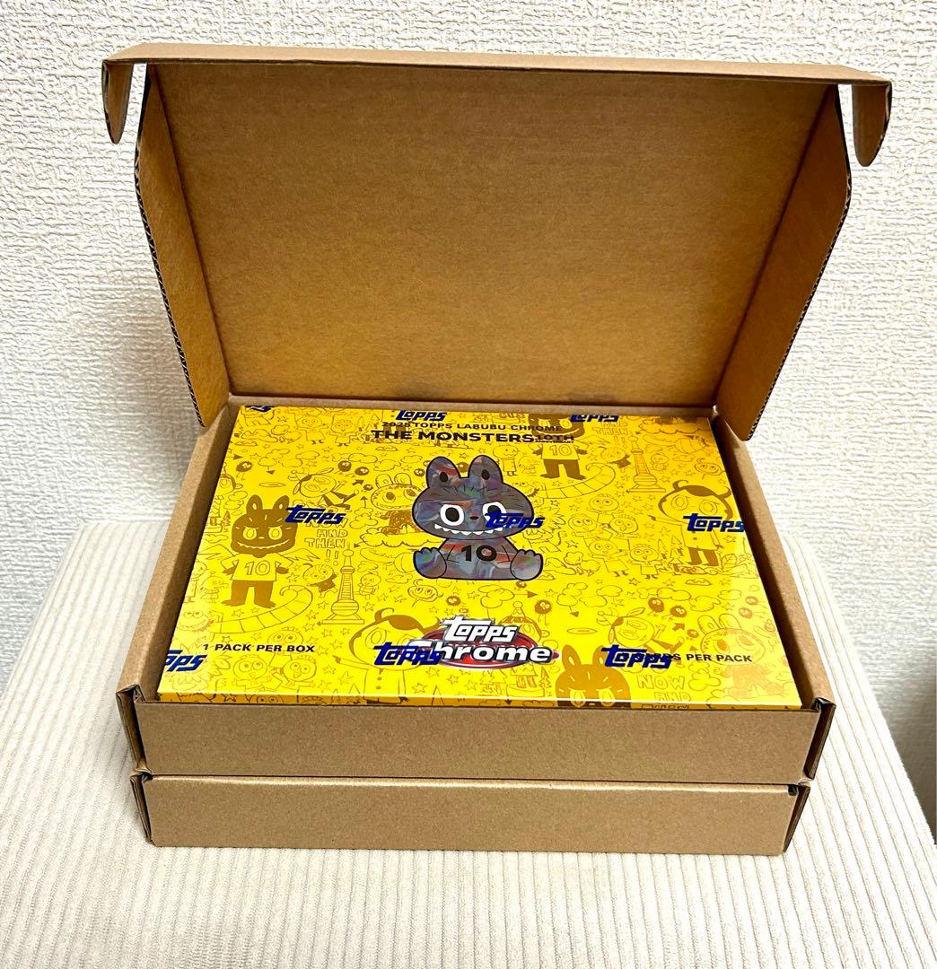 【新品未開封】LABUBU TOPPS コラボ BOX 正規品 Chrome 2025 Topps Chrome Labubu 1BOX 新品・未開封｜Yahoo!フリマ（旧PayPay