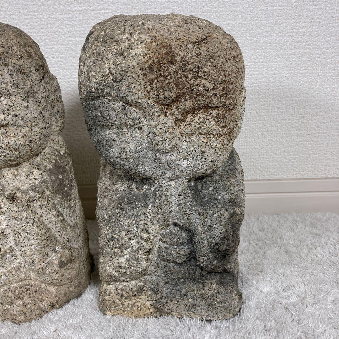 地蔵菩薩像 石像 彫刻 石仏 地蔵 野仏 仏像 Jizo statue - メルカリ
