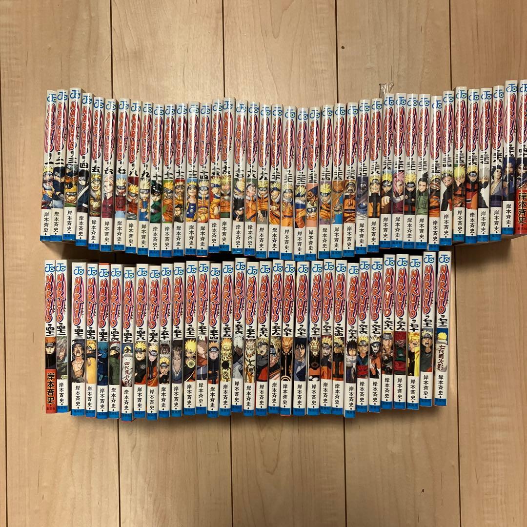 ナルト全巻 ナルト 全巻 セット 全72巻 naruto 外伝 岸本 斉史 全巻セット 表紙