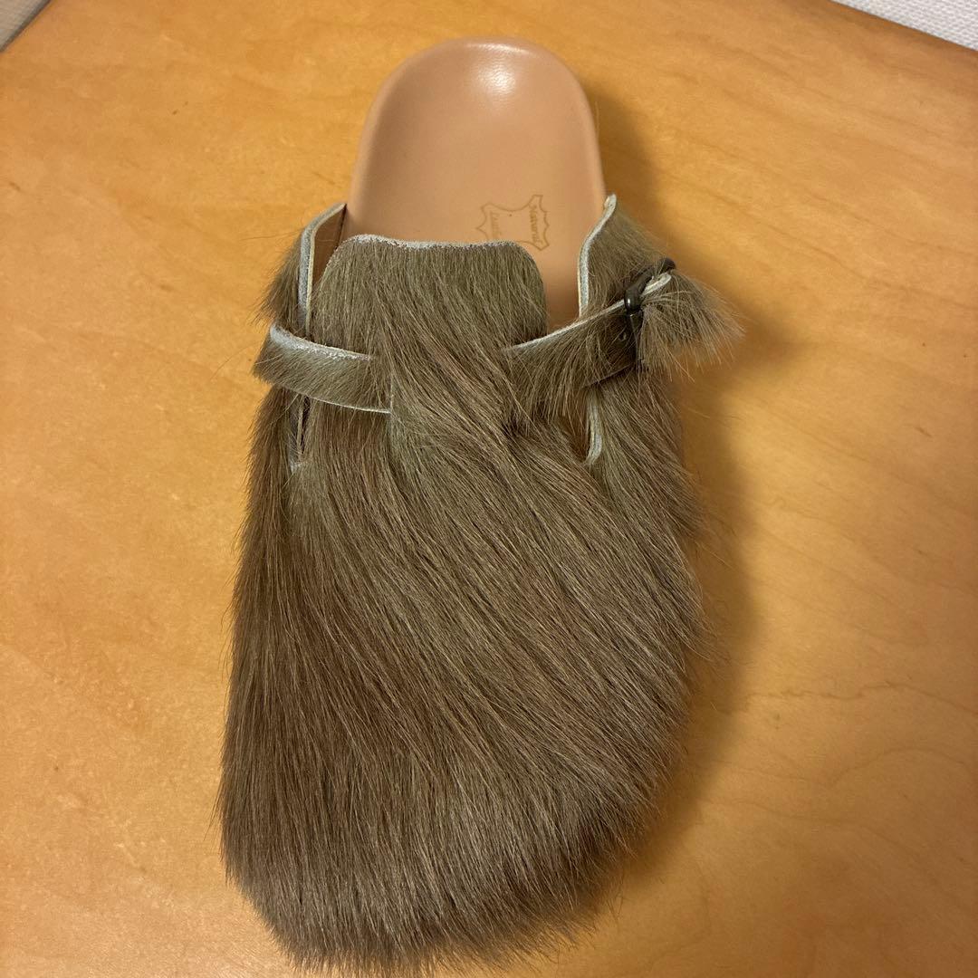 【試着のみ】yuketenユケテン シャギー スリッポン 37 箱有り