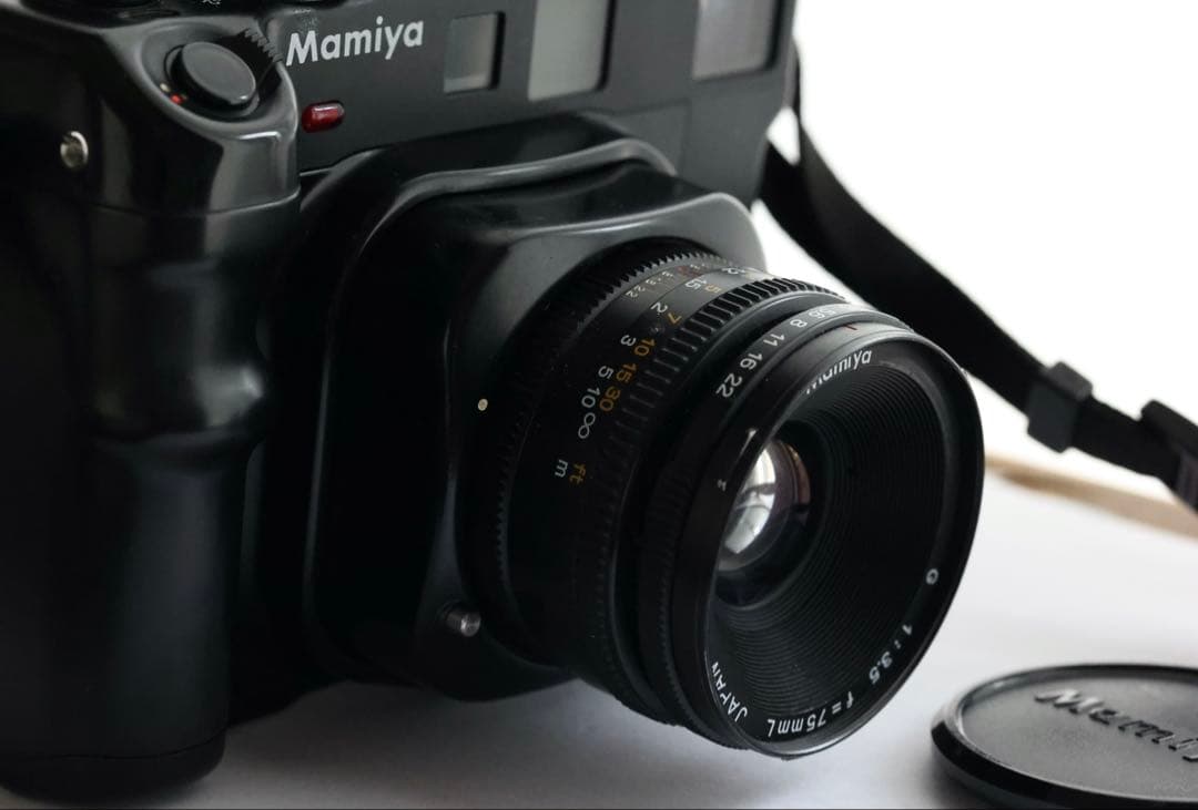 再値下げ】newmamiya6中判カメラ+G75/3.5＋クローズアップレンズ