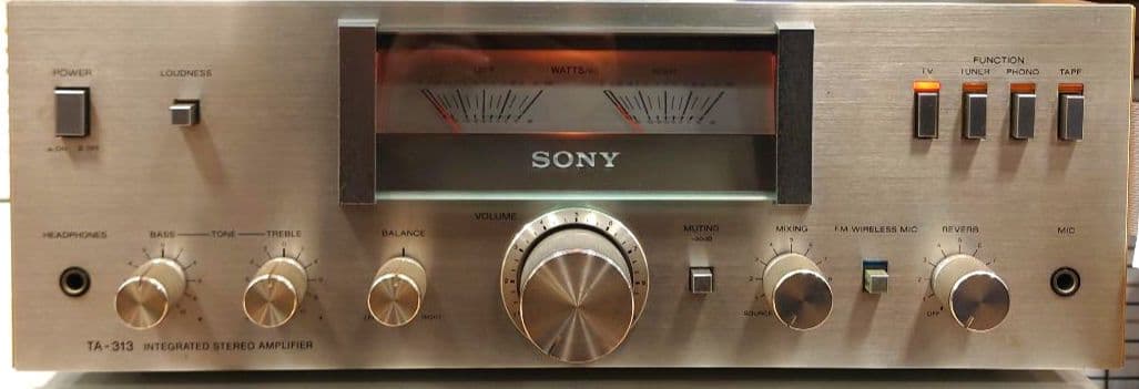 希少】SONY TA-313 プリメインアンプ - メルカリ