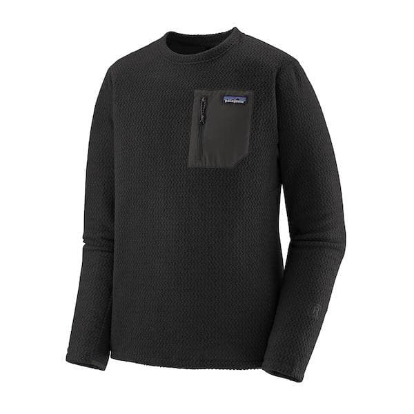 パタゴニア メンズ R1エア クルー フリースジャケット サイズS ブラック patagonia（パタゴニア） R1 エア ジャケット R1 AIR JACKET BLK BLACK