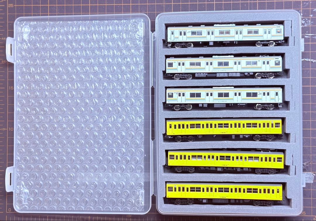 鉄道コレクション【鶴見線】205系&101系セット N化済み