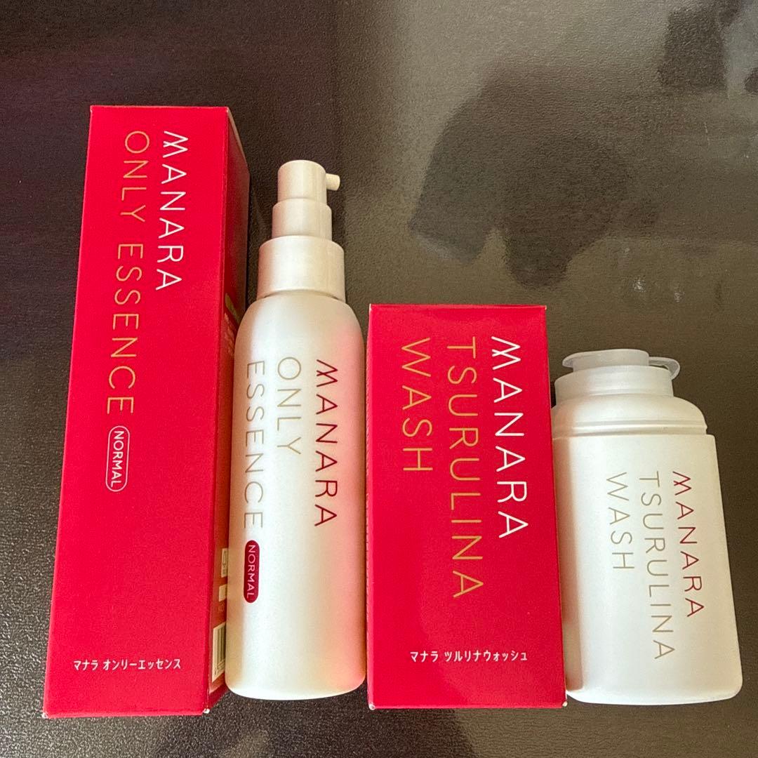 MANARA ONLY ESSENCE & TSURULINA WASH セット - メルカリ