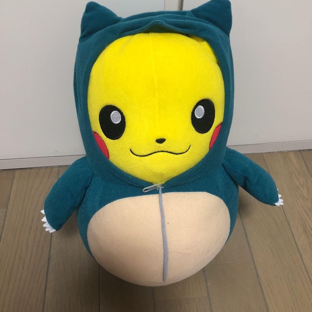 ピカチュウ カビゴン ぬいぐるみ - メルカリ