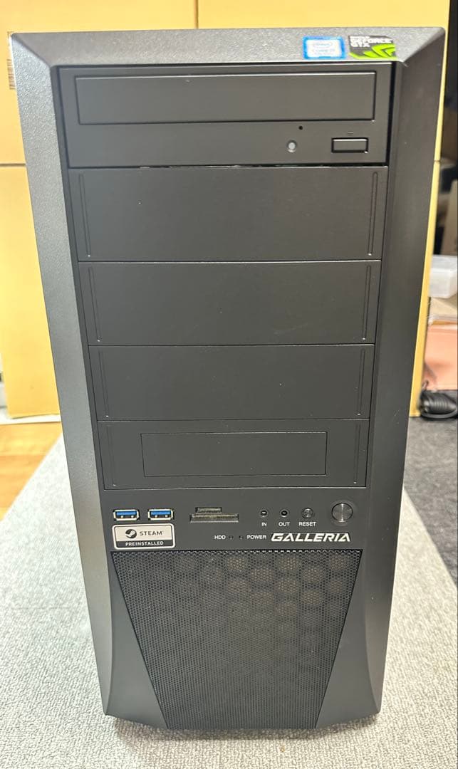 ゲーミングPC GALLERIA i7-8世代　GTX1660Ti SSD ドスパラ GALLERIA XT (1660Ti) レビュー：人気ゲームを120Hzで楽しむ