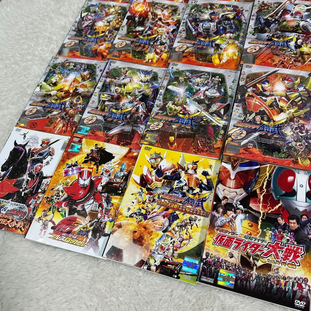 仮面ライダー鎧武 ガイム 全12巻＋映画4巻 レンタルアップ DVD 特撮