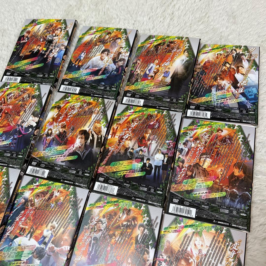 仮面ライダー鎧武 ガイム 全12巻＋映画4巻 レンタルアップ DVD 特撮