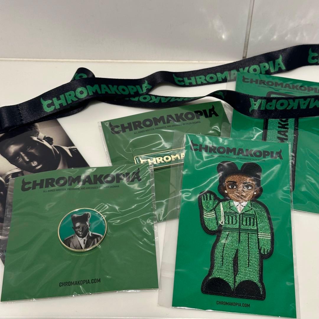 Tyler the creator Chromakopia VIPツアー グッズ - メルカリ