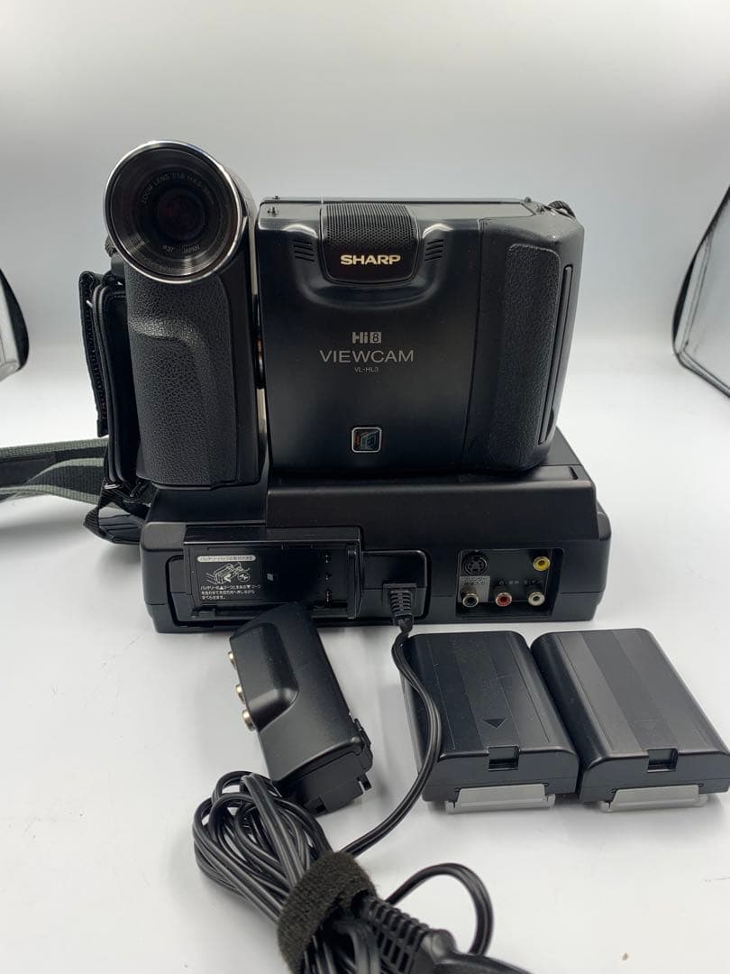 ビデオカメラ SHARP VideoHi8 VIEWCAM VL-HL3 SHARP VIEWCAM VL-HL3 Hi8ビデオカメラ SHARP - Hi8 ビデオカメラ