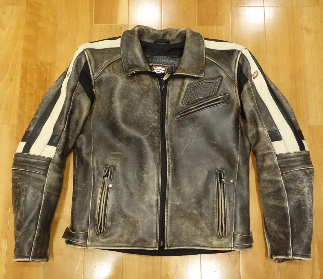 HYOD ST-X HSL-504 NABレザージャケット M ヴィンテージ加工 - メルカリ