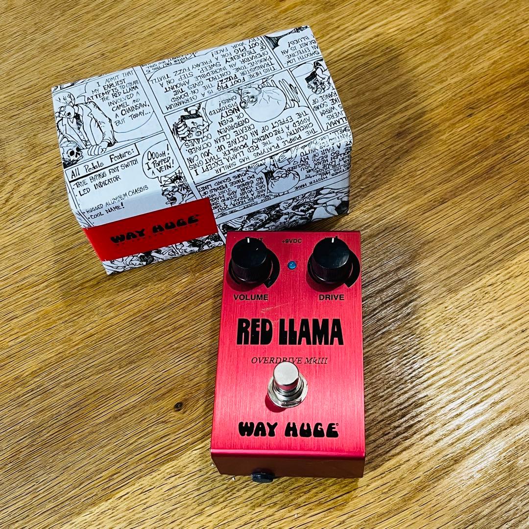 WAY HUGE RED LLAMA MKIIIオーバードライブ Way Huge Red Llama Overdrive MkIII - YouTube