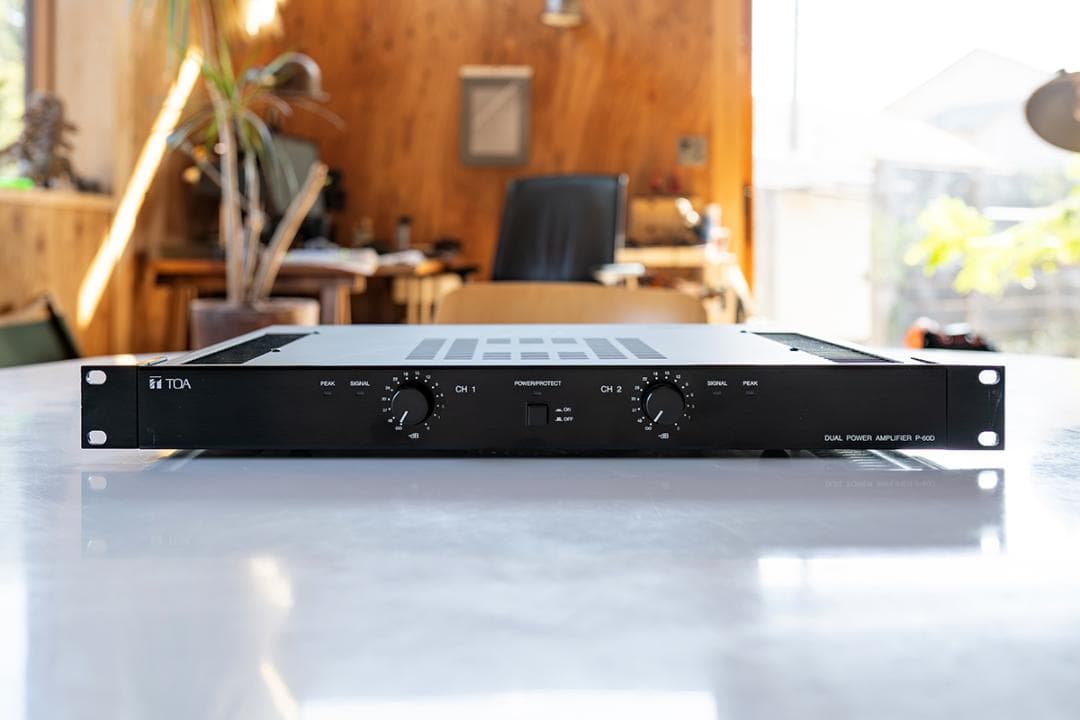 完動品】TOA / P-60D 検：パワーアンプ CROWN D-75A - メルカリ
