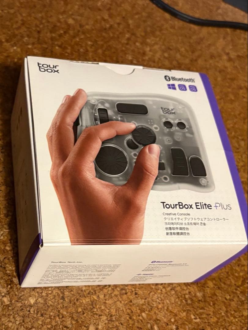 TourBox Elite Plus 開封品 TourBox Elite Plusーー待望のiPadOS・Android対応機種。あらゆる