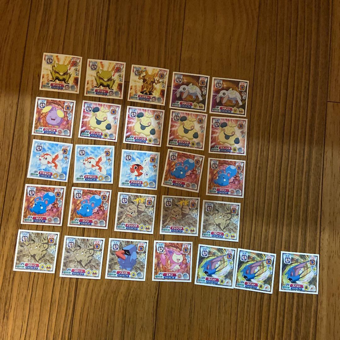 ポケモン アドバンスジェネレーション シール烈伝 セット売り - メルカリ