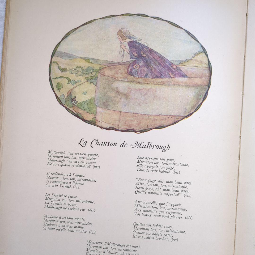 稀少1923アンティーク楽譜 絵本 洋書古書 児童書 ヴィクトリアン