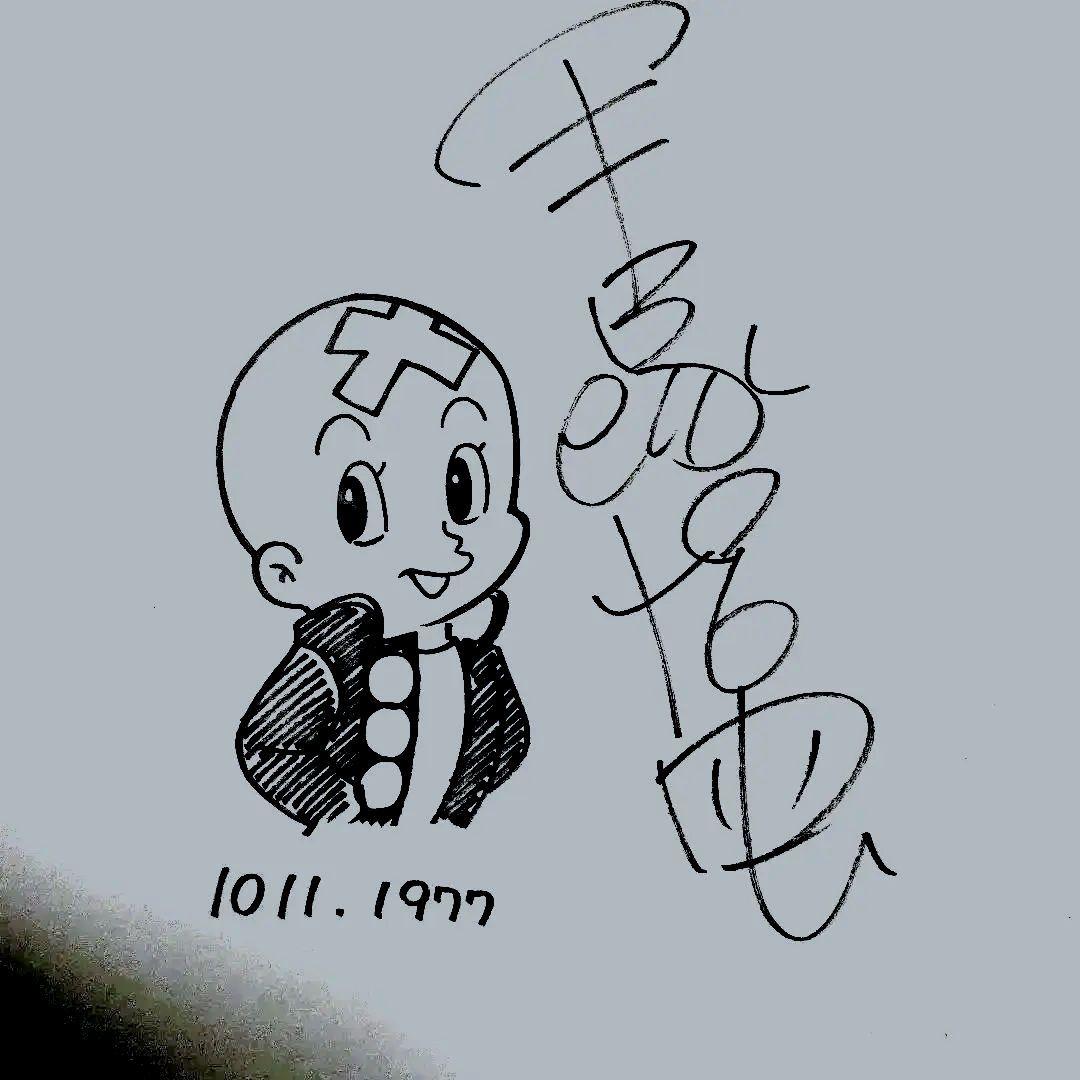 手塚治虫 サイン 色紙 直筆 - メルカリ