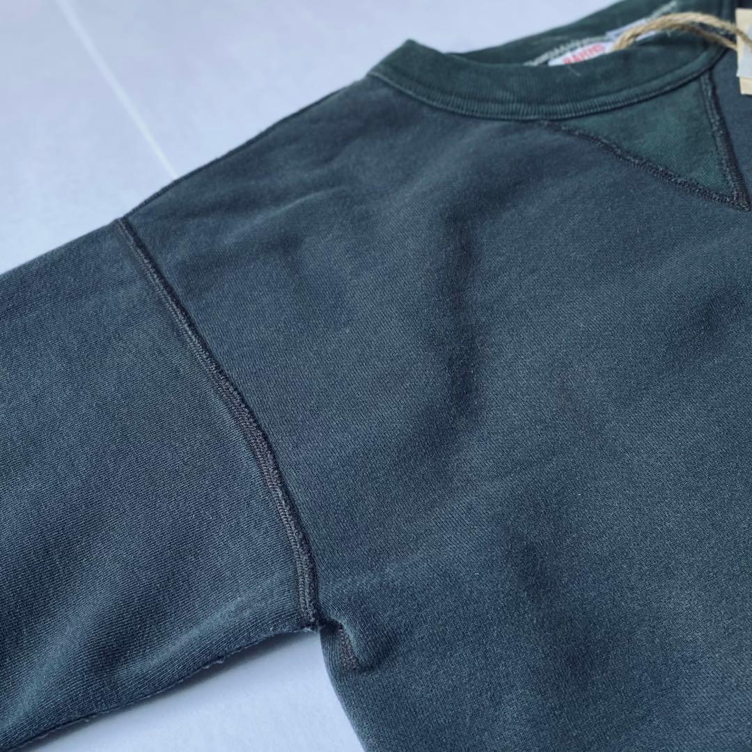 新品未使用タグ付き BARNS ユニオンメイド クルーネックスウエット