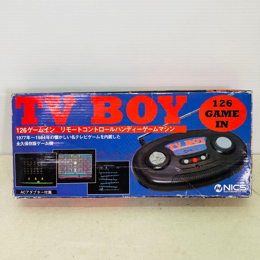 レア】TV BOY 126ゲームイン リモートコントロールハンディゲーム