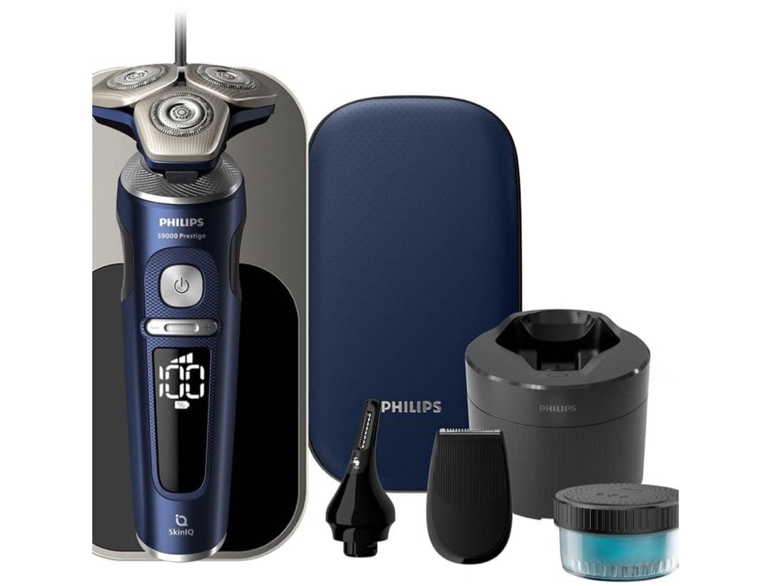 フィリップス 電動シェーバー 9000プレステージ 洗浄機付きモデル 電動髭剃り Amazon.co.jp: フィリップス 電動シェーバー 9000プレステージ 洗浄機