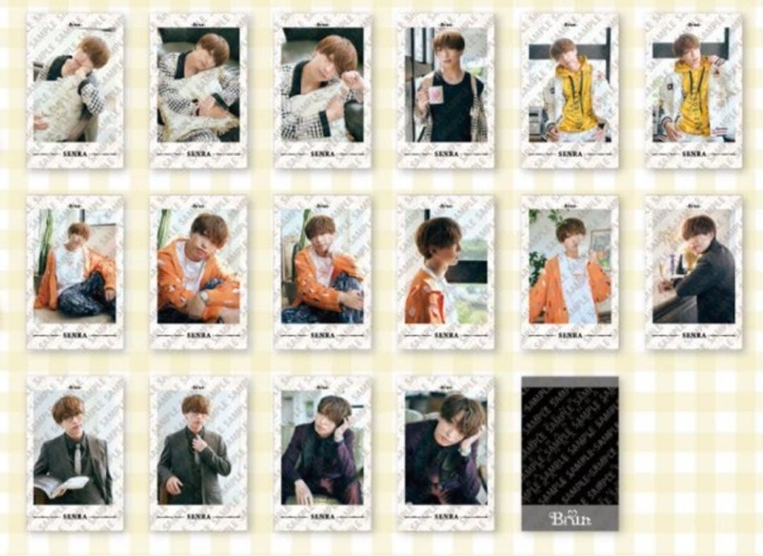 浦島坂田船 センラ ランダムミニフォトカード～Brun～