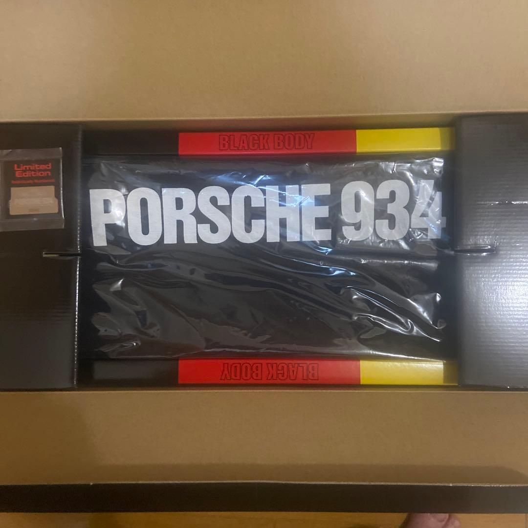 タミヤ1/12ブラックポルシェ 934 GT-01シャーシ限定 - メルカリ