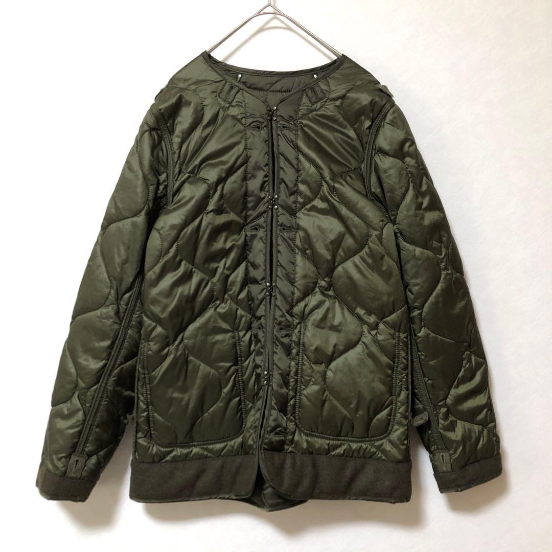 ゴア】モッズコート ミリタリー キルトインナー ラクーンファー 脱着