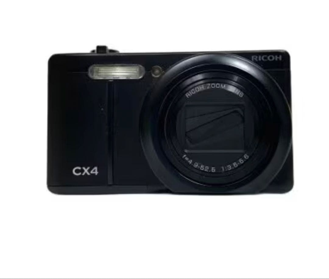 希少！箱付き】リコー RICOH CX4 ブラック 動作確認済 デジタルカメラ
