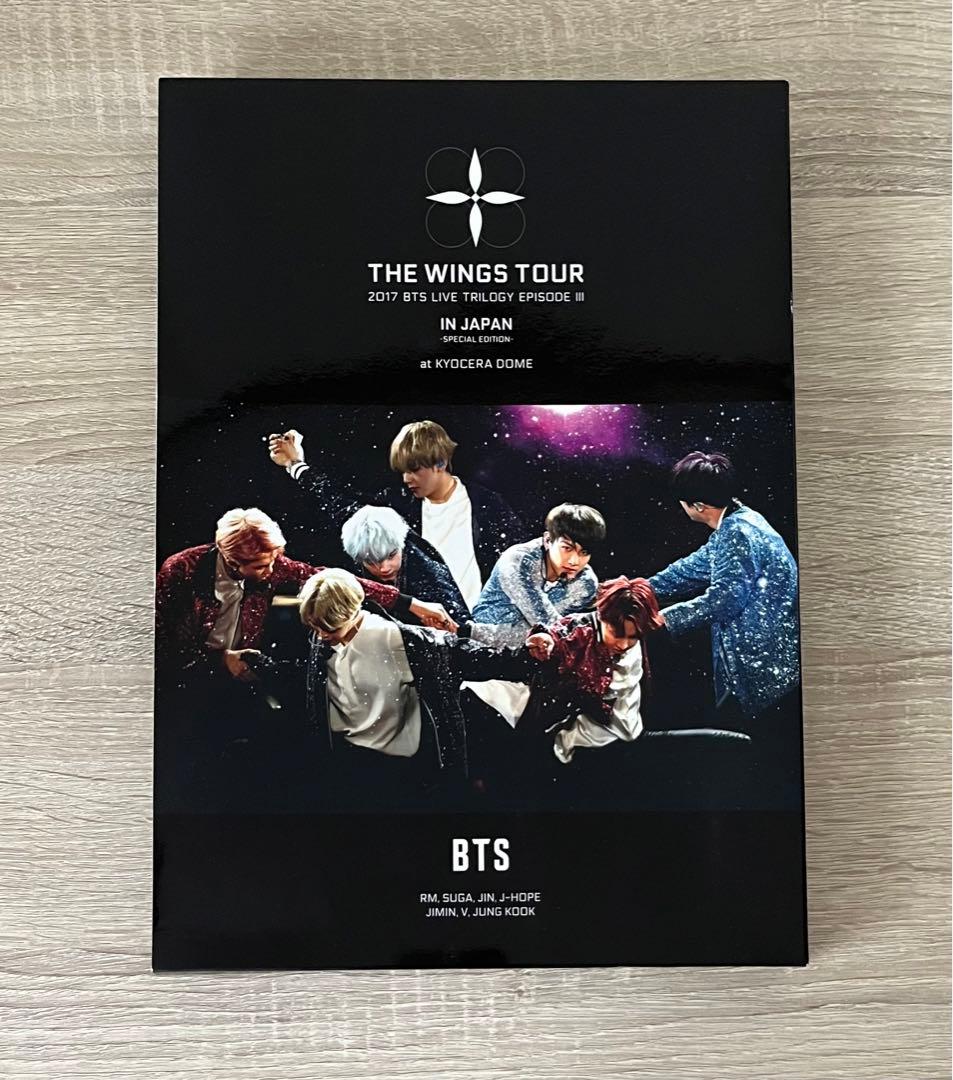 BTS THE WINGS TOUR IN JAPAN DVD 円盤 - メルカリ