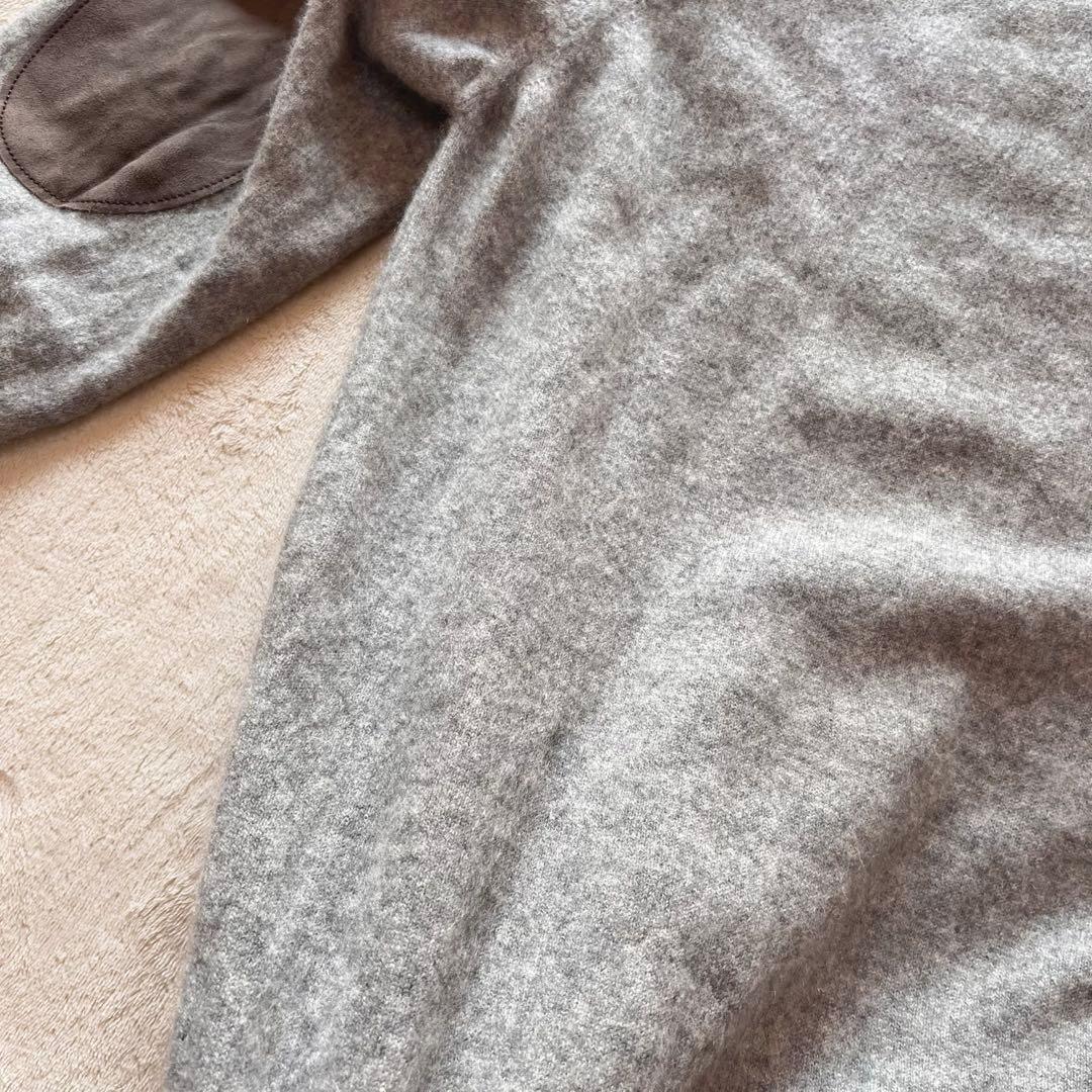 希少✨ブルネロクチネリ カシミヤ100 クルーネックセーター エルボー