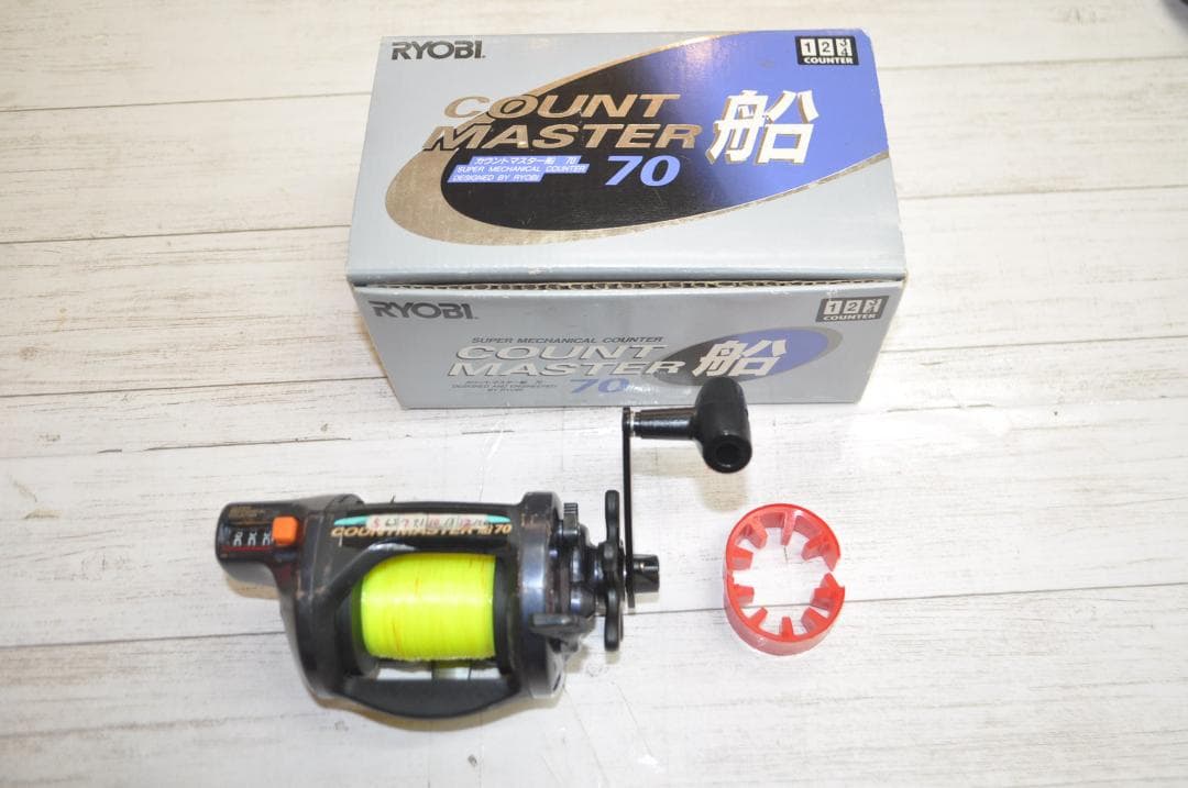 RYOBI リョービ リール カウントマスター船 70 - メルカリ