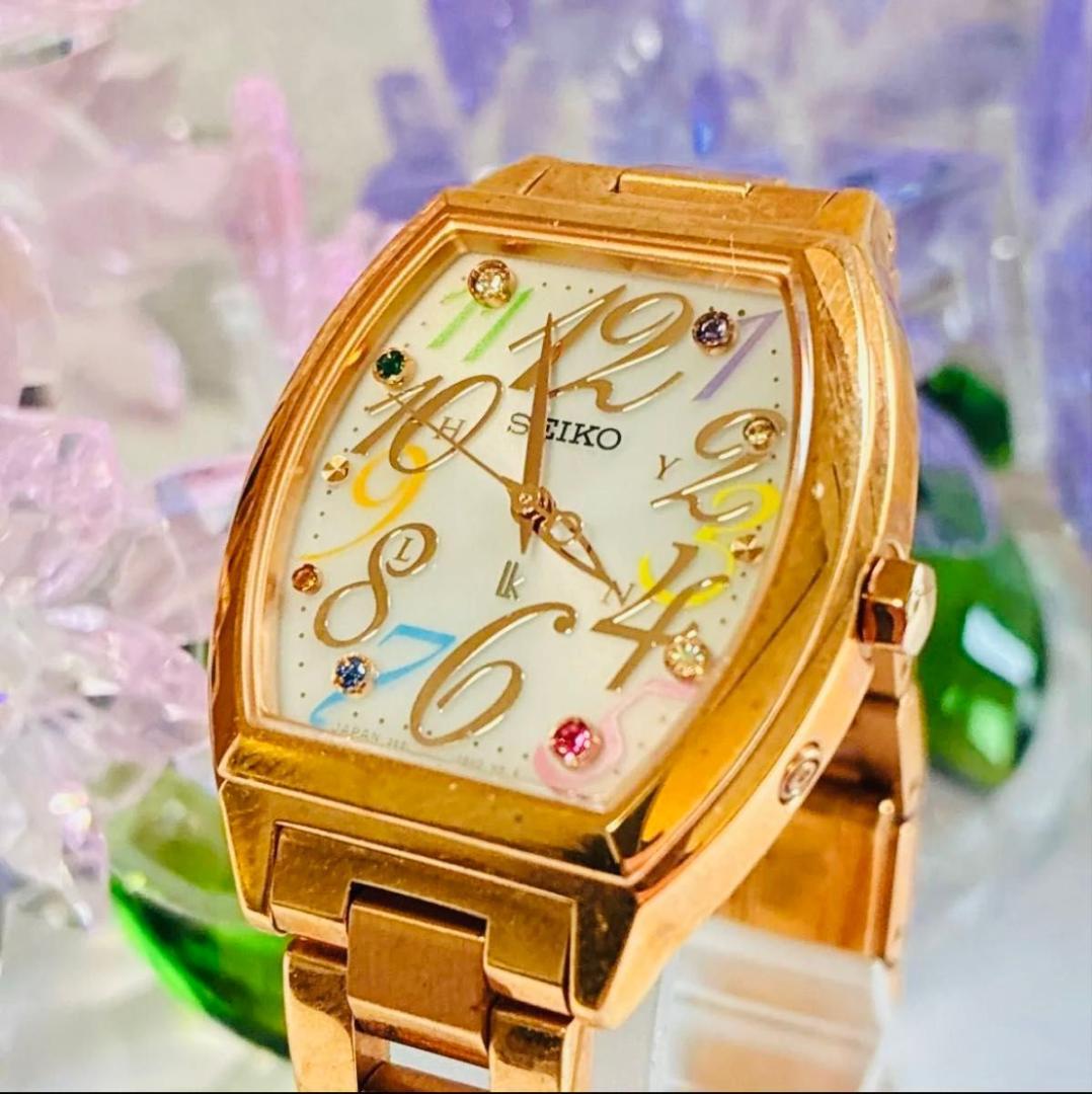 ☆限定1500本☆ セイコー 腕時計 ルキア スワロフスキー ダイヤ 箱付き