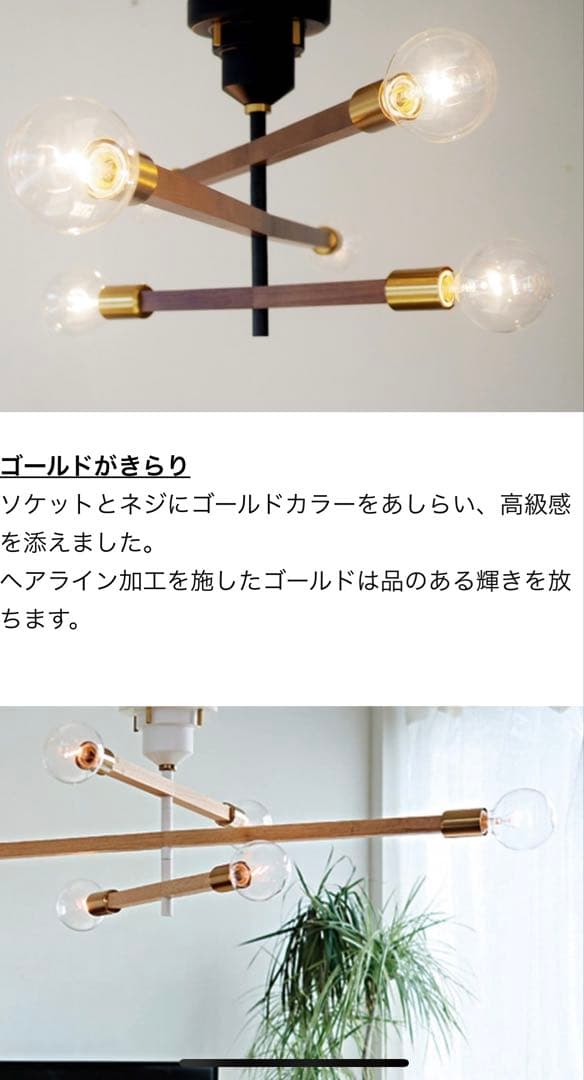 【インターフォルム】 Astre -baum- LT-3529 黒 クリア球