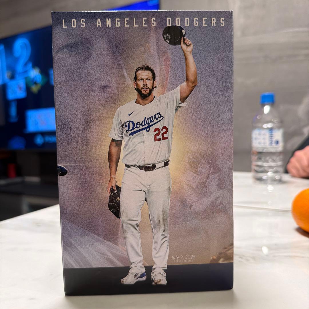 クレイトン・カーショウ　ボブルヘッド　3000K記念 MLB クレイトン・カーショー ドジャース ボブルヘッド 【球場配布限定