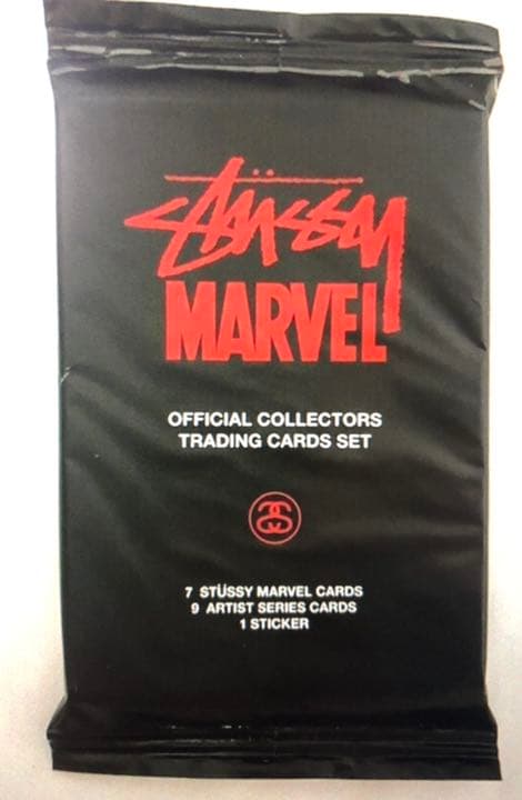 STUSSY marvel コラボトレカ STUSSY MARVEL ノベルティ トレーディング カード - メルカリ