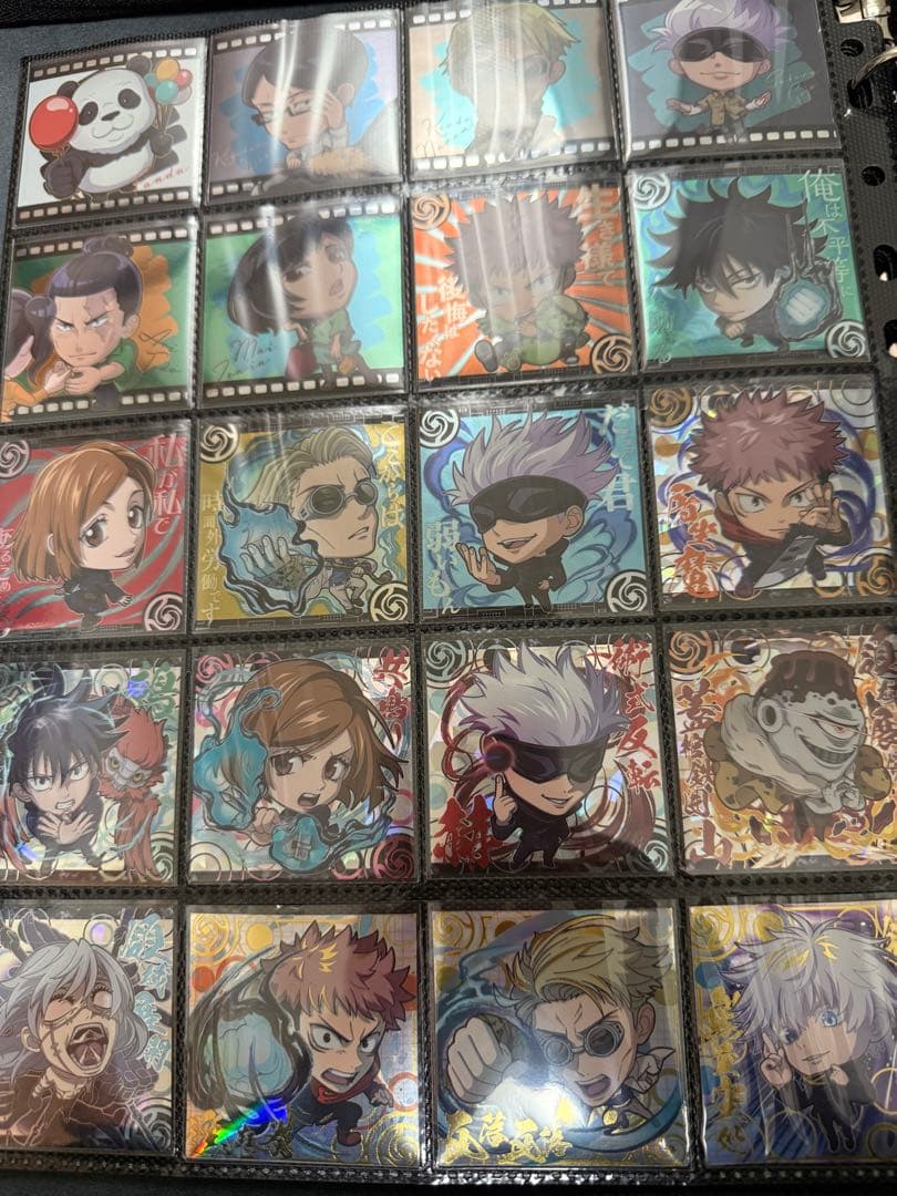 呪術廻戦 にふぉるめーしょん ウエハース過去7弾 フルコンプ - メルカリ